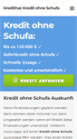 Mobile Screenshot of kredithai-kredit-ohne-schufa.com